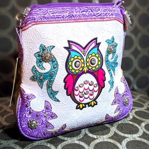 Owl crossbody bag